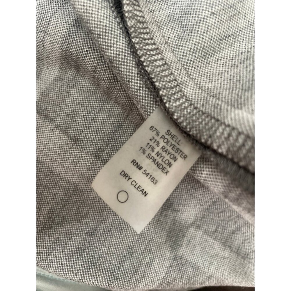 Tommy Hilfiger grey plaid dress size 10 - Picture 4 of 4